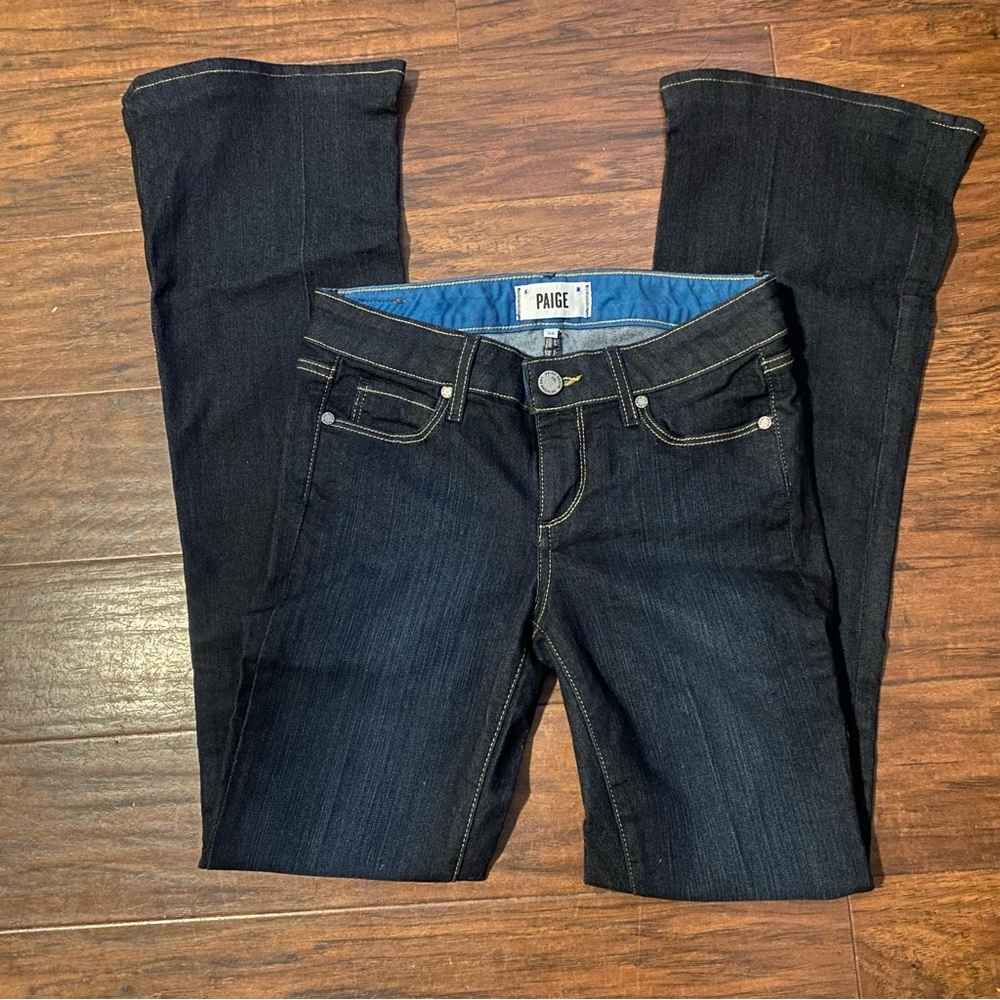 Paige brand denim jeans Skyline boot bootcut flare dark wash 28